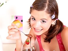 Very tiny girl Caprice